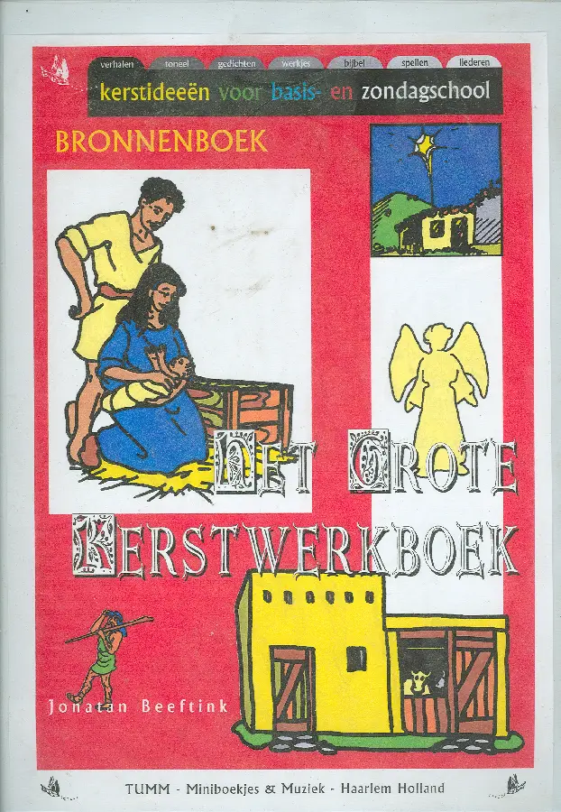 Grote kerstwerkboek