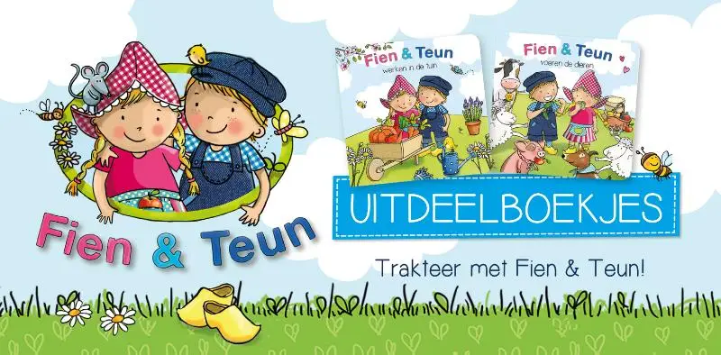 Fien & Teun uitdeel boekjes per stuk