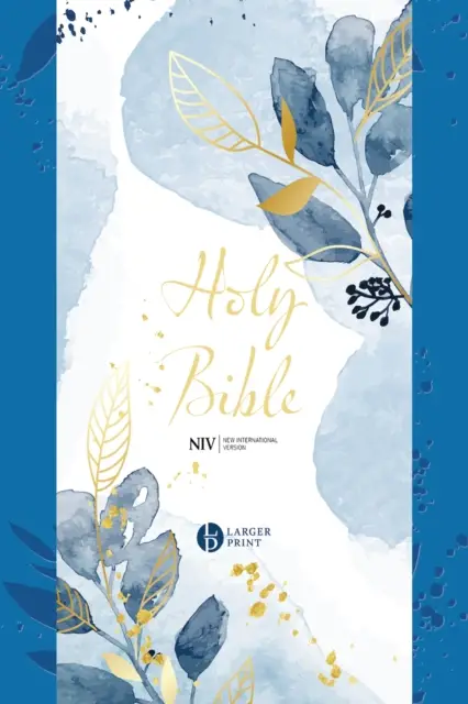 NIV - Larger Print Bible with Zip