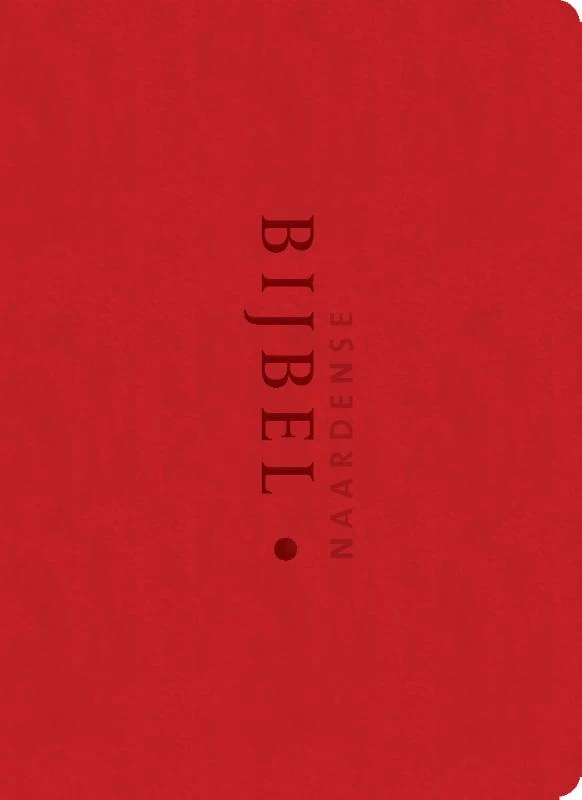Naardense bijbel rood foedraal vivella