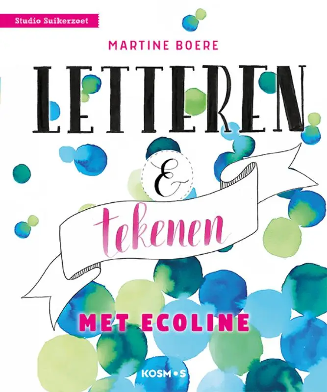 Letteren en tekenen met ecoline