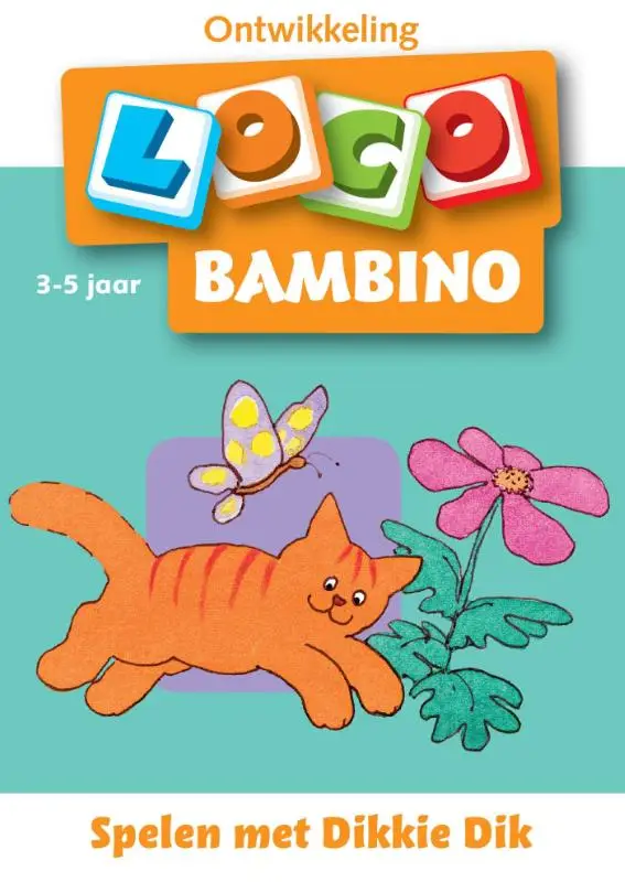 Bambino loco spelen met dikkie dik