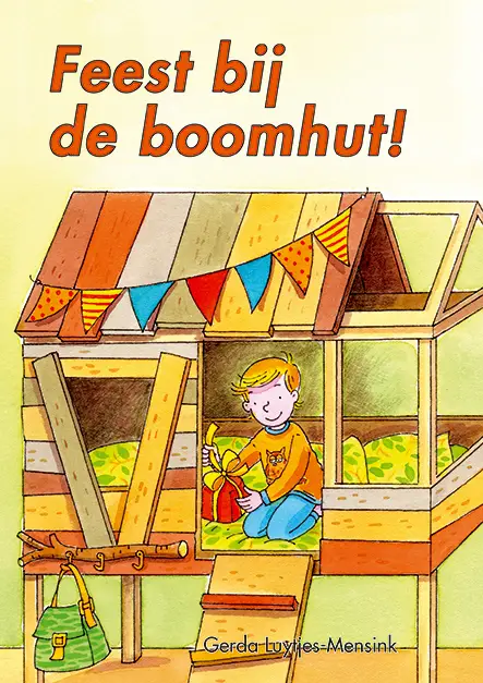 Feest bij de boomhut