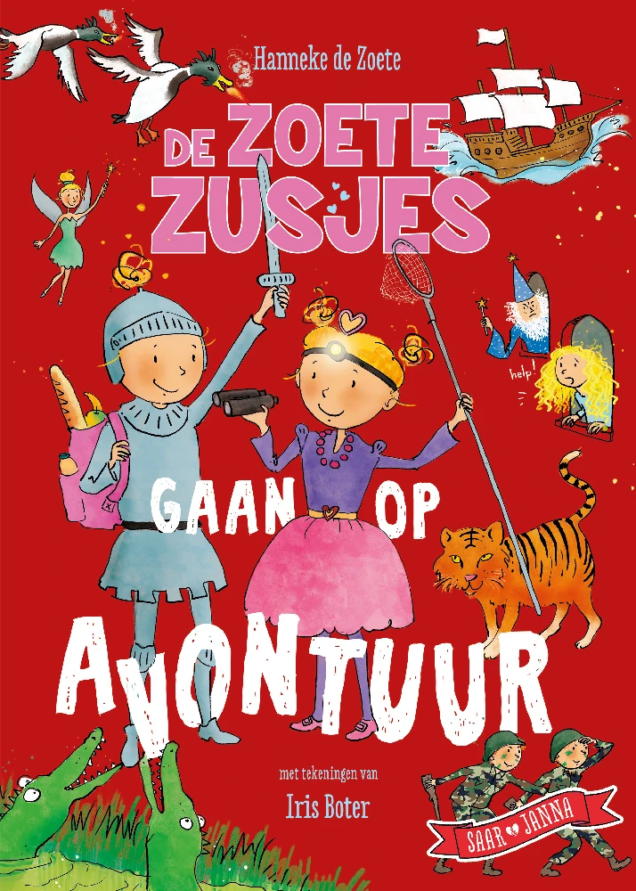 Zoete zusjes gaan op avontuur