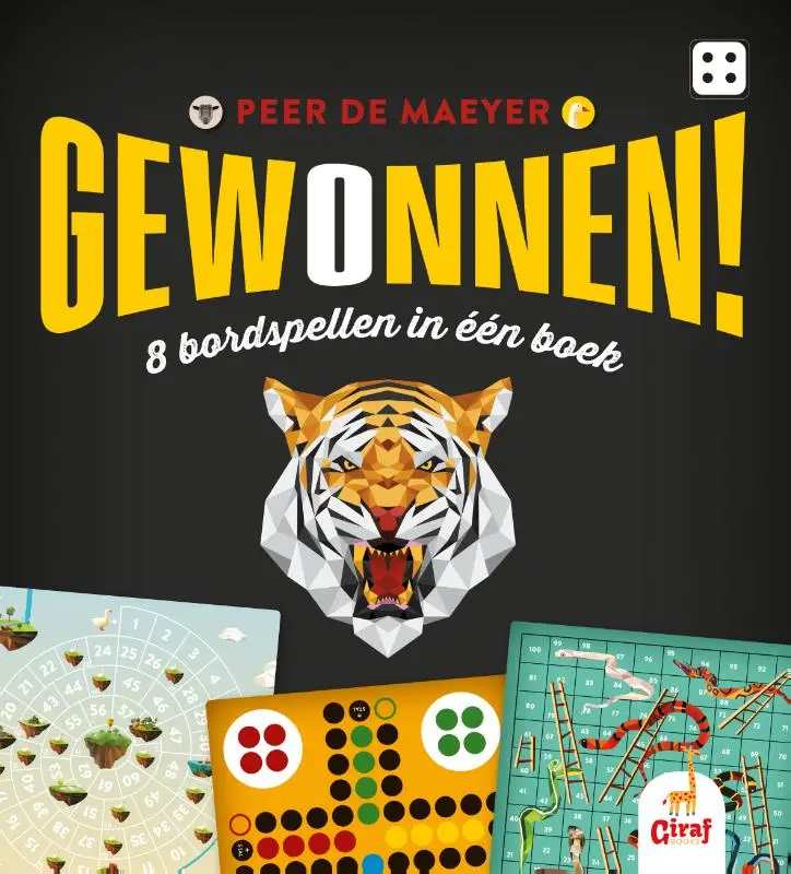 Gewonnen 8 bordspellen in één boek