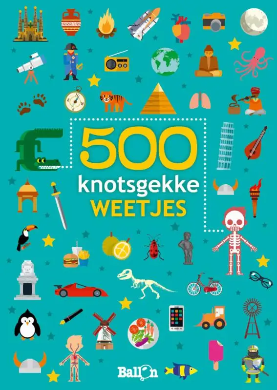 500 knotsgekke weetjes blauw