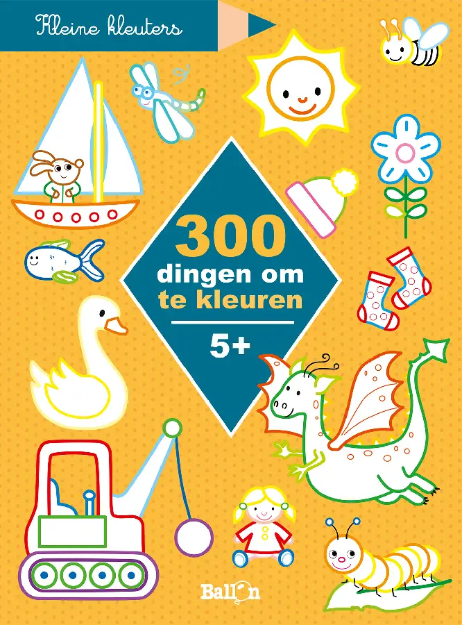 300 dingen om te kleuren 5+