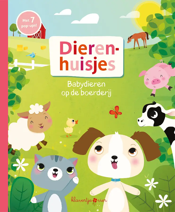 Babydieren op de boerderij