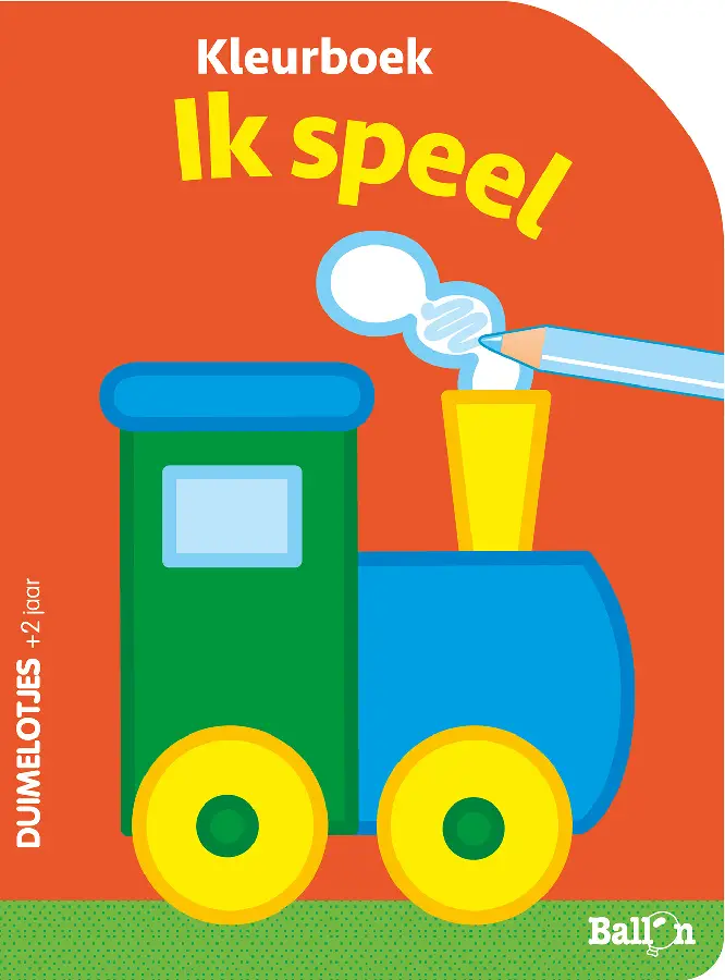 Ik speel kleurboek 2+