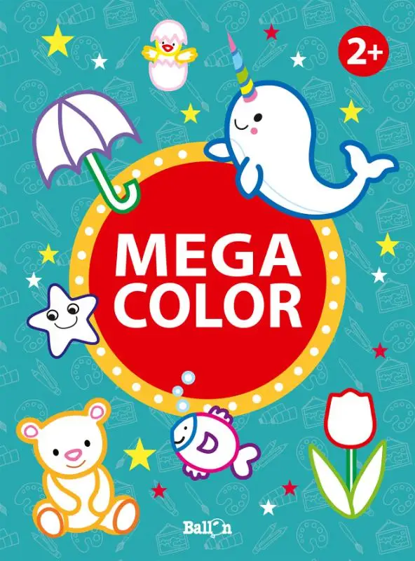 Mega color geel  2+