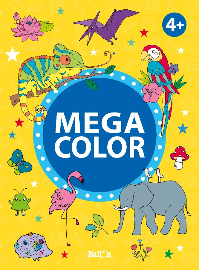 Mega color geel  4+