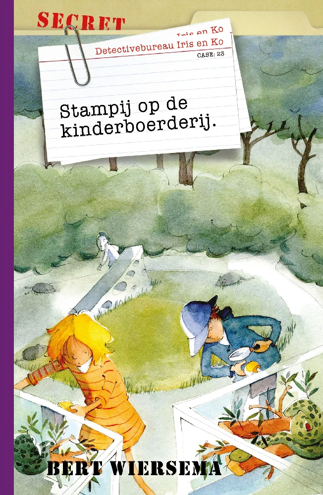 Stampij op de kinderboerderij