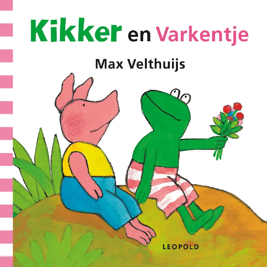 Kikker en varkentje kartonboek