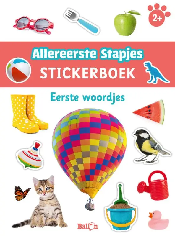 Stickerboek eerste woordjes 2+