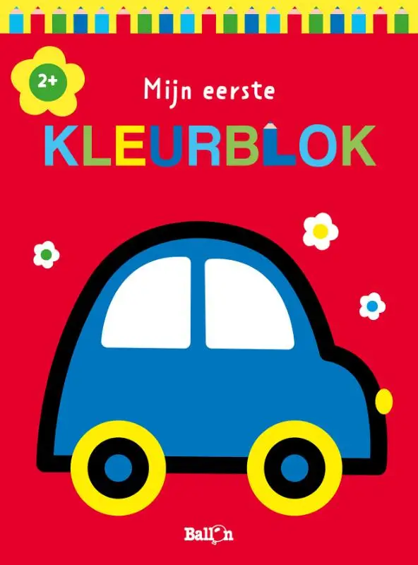 Mijn eerste kleurblok 2+ auto