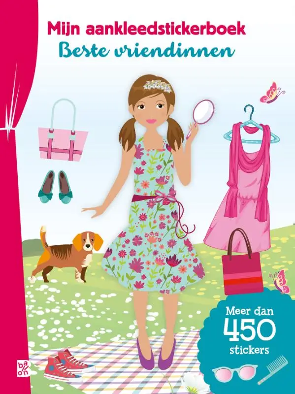Mijn aankleedstickerboek beste vriendinn