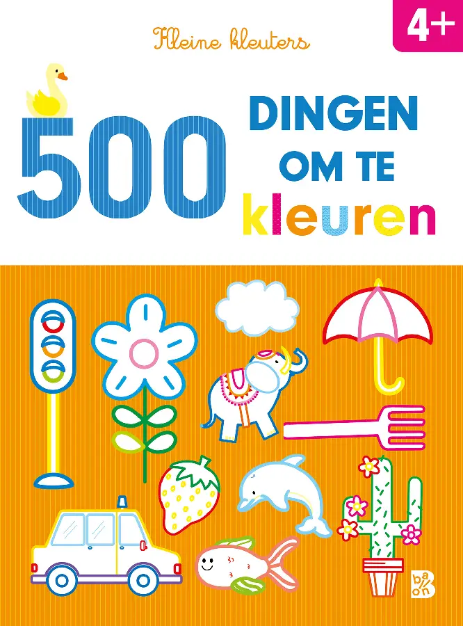 500 dingen om te kleuren