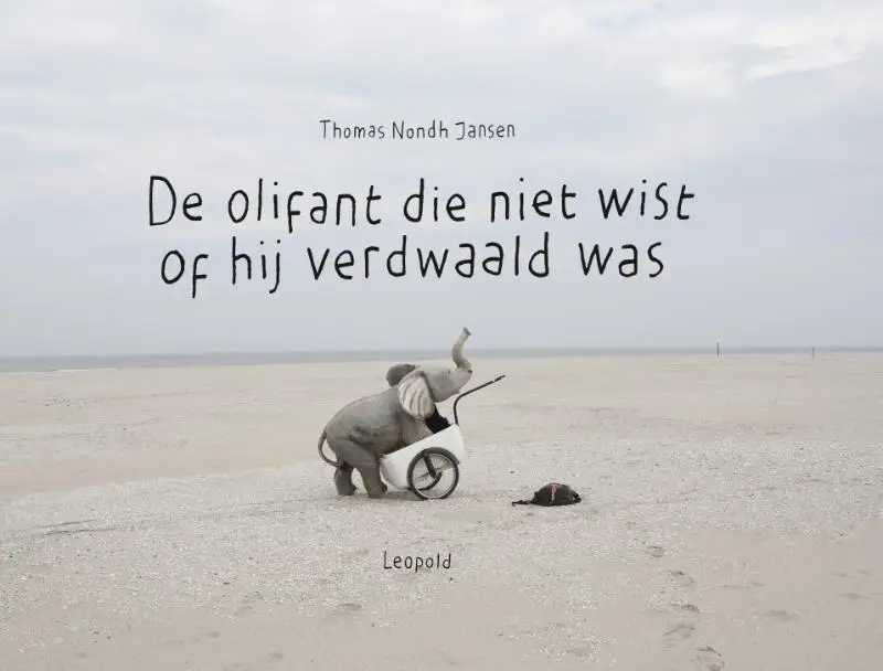Olifant die niet wist of hij verdwaal