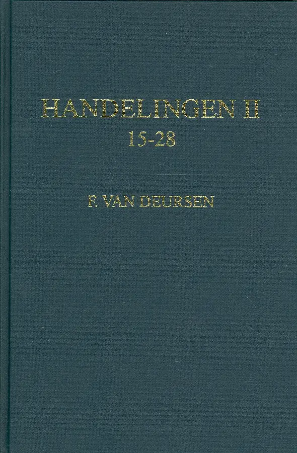 Voorzeide leer handelingen 2  (15-28)