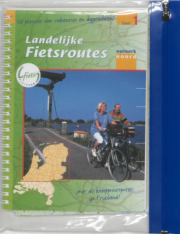 Landelijke fietsroutes 1 noord spiraal