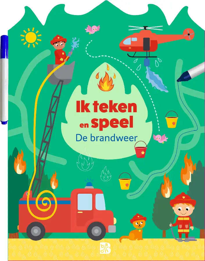 Ik teken en speel: brandweer