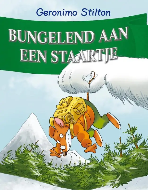 Bungelend aan een staartje