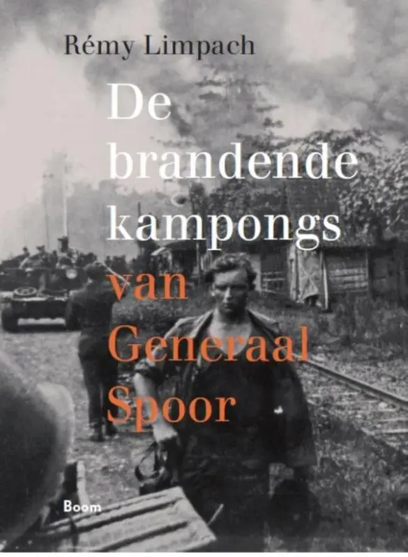 Brandende kampongs van generaal spoor