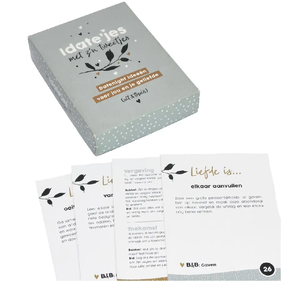 Idate'jes met z'n tweetjes! Spel