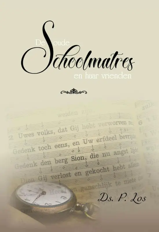 Oude schoolmatres en haar vrienden