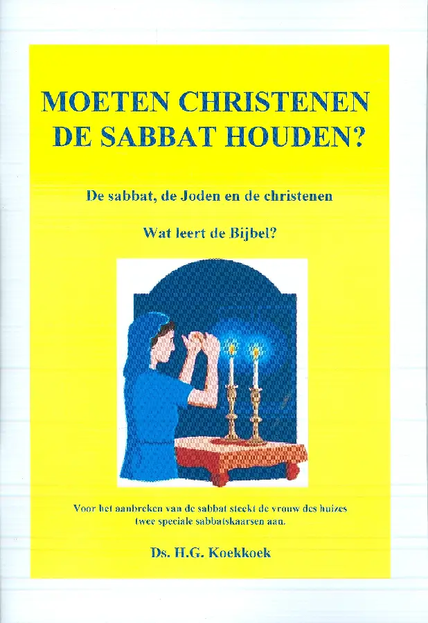 Moeten christenen de sabbat houden