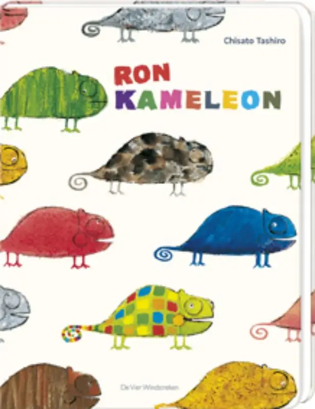 Ron kameleon kartonboek