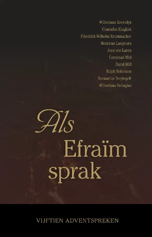 Als efraim sprak