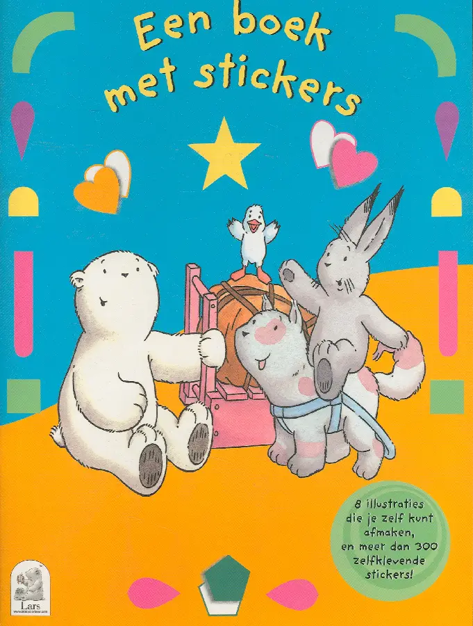 Boek met stickers lars
