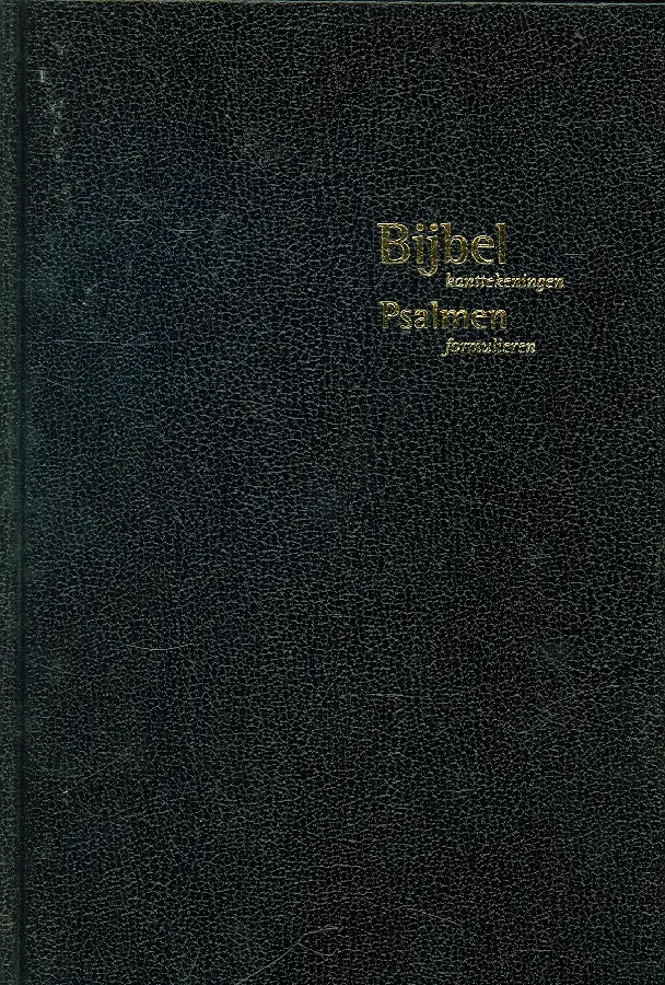 Kanttekeningbijbel hardc schooled koker