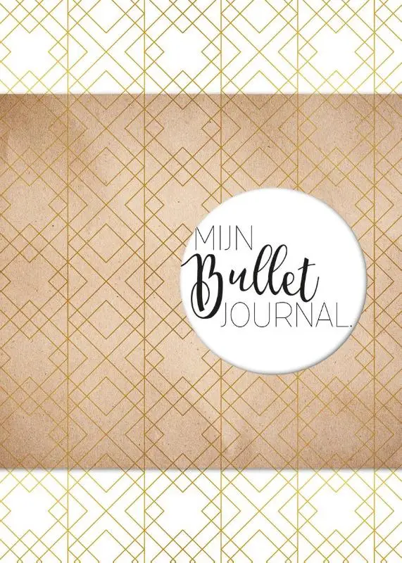 Mijn bullet journal goud