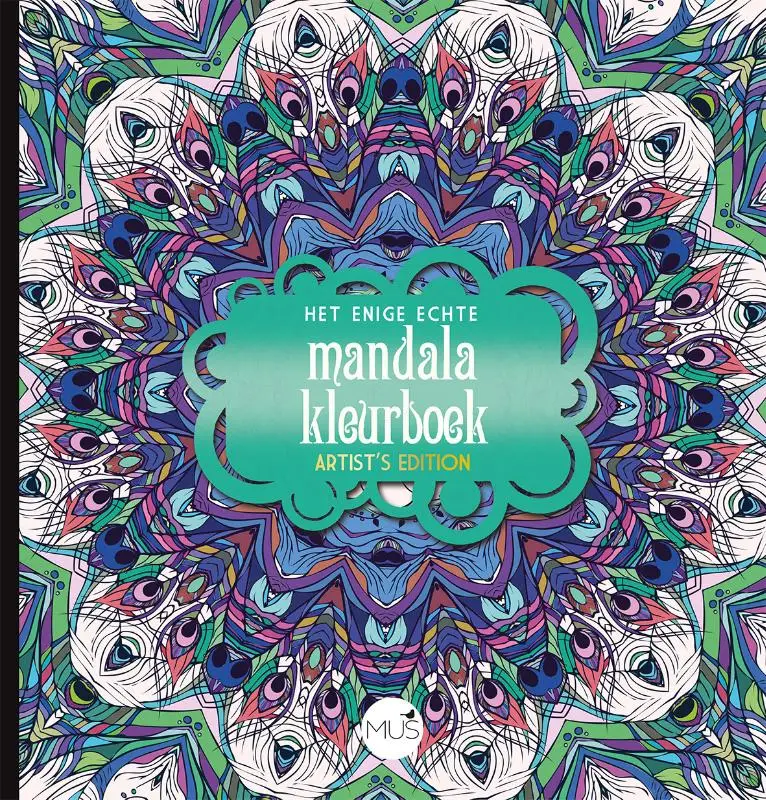 Enige echte mandalakleurboek