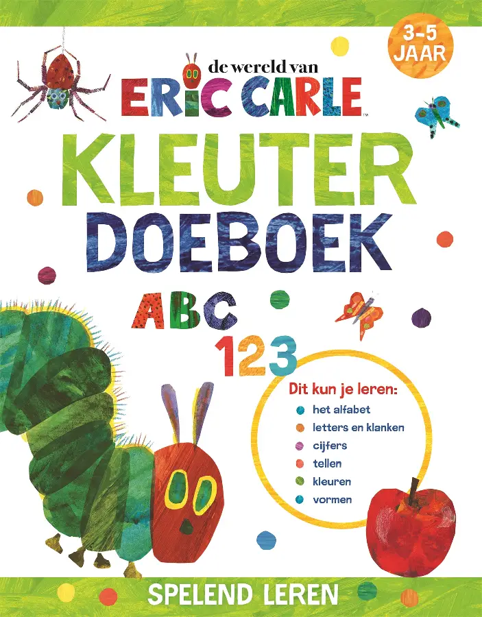 Wereld van eric carle kleuterdoeboek