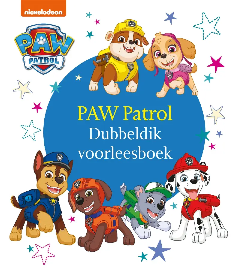Paw patrol dubbeldik voorleesboek