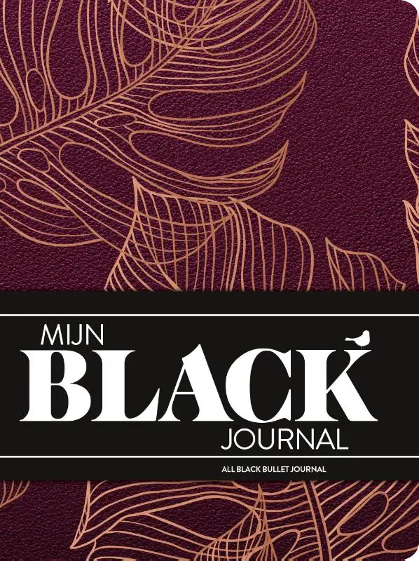 Mijn black journal Monstera