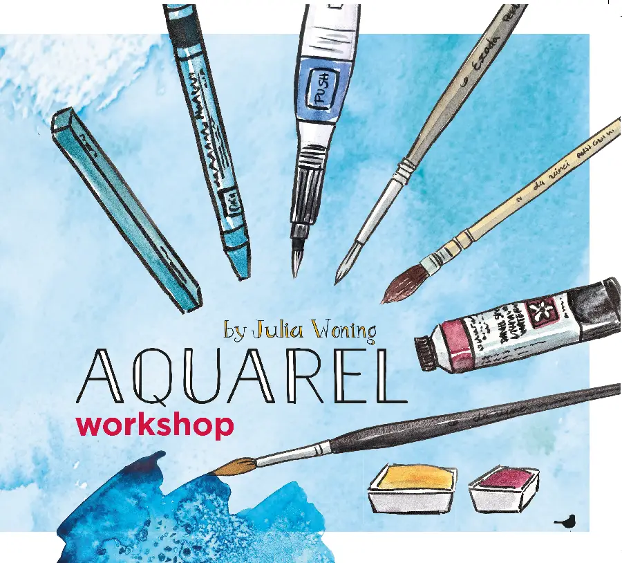 Aquarelworkshop by julia woning