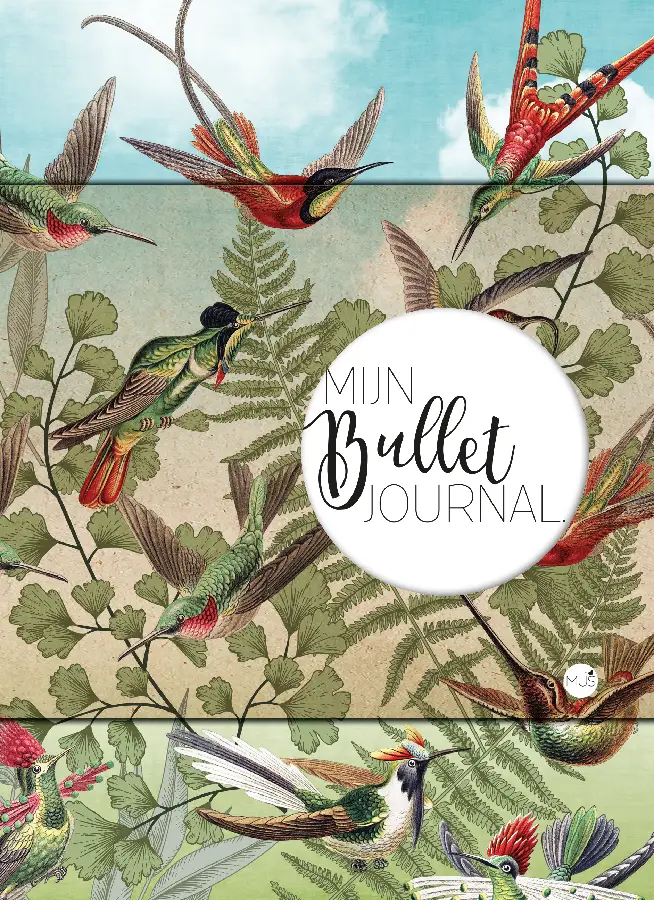 Mijn bullet journal kolibrie