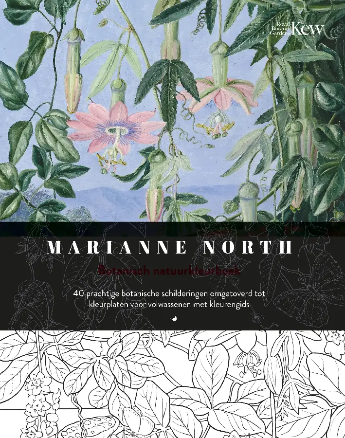Marianne north natuurkleurboek