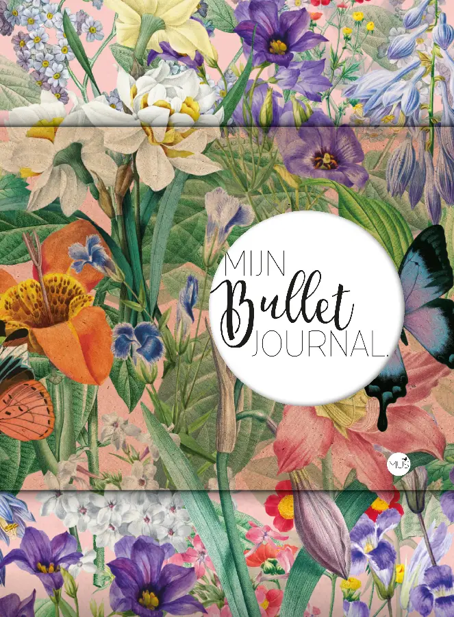 Mijn bullet journal veldbloemen