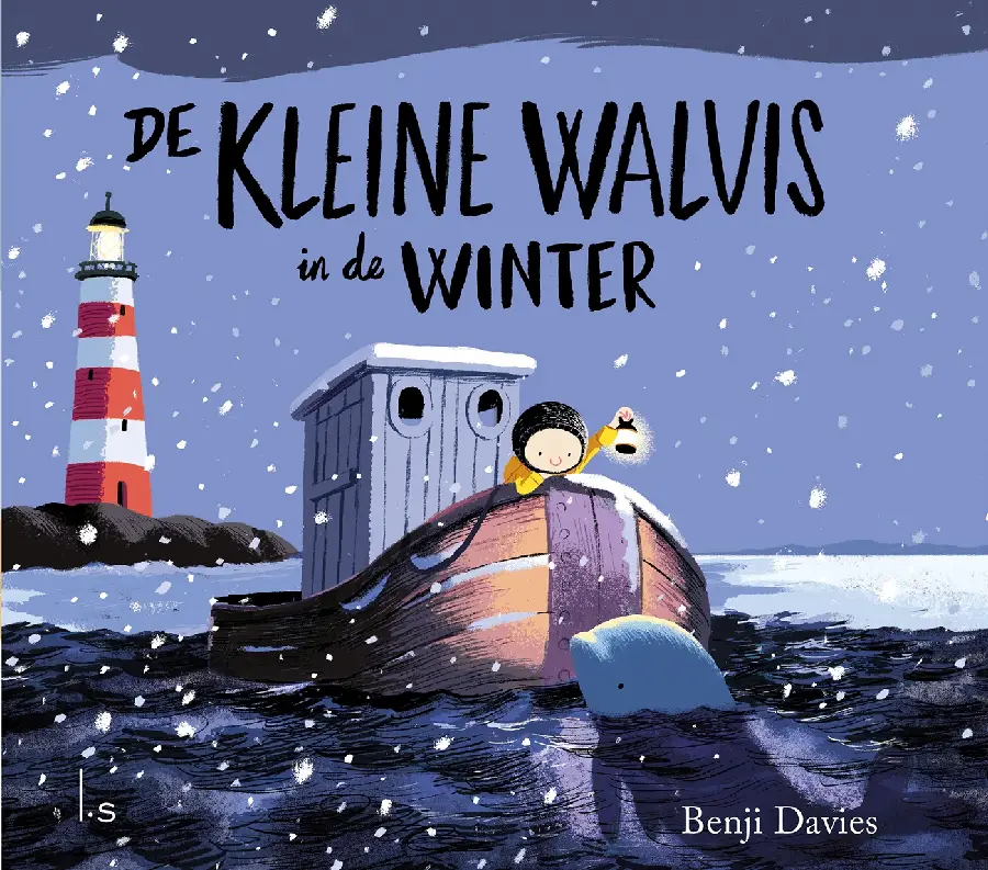 Kleine walvis in de winter