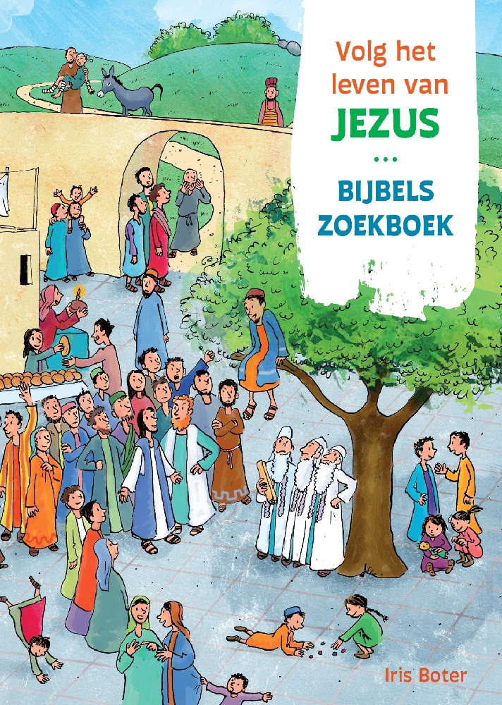 Volg het leven van Jezus bijbels zoekboe