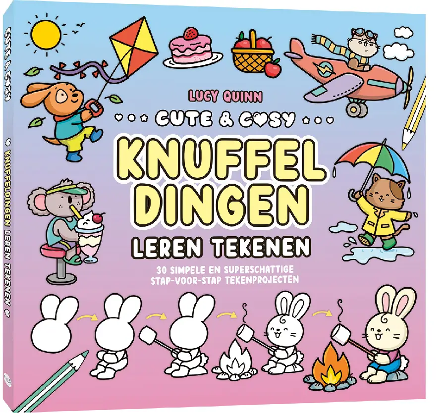 Cute & Cosy leren tekenen / Knuffeldinge