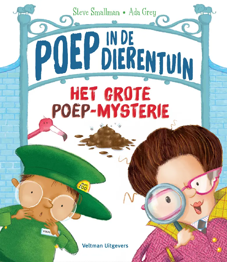 Poep in de dierentuin - Het grote poep-m