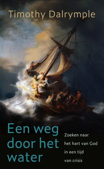 Weg door het water