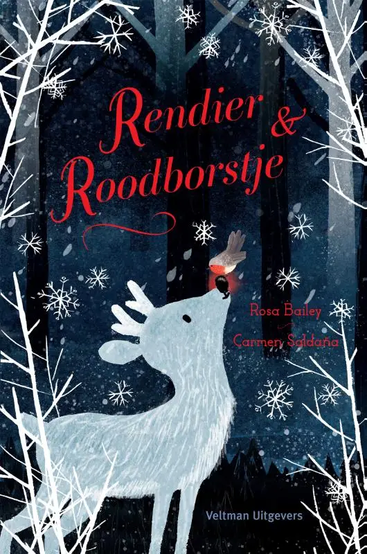 Rendier & roodborstje