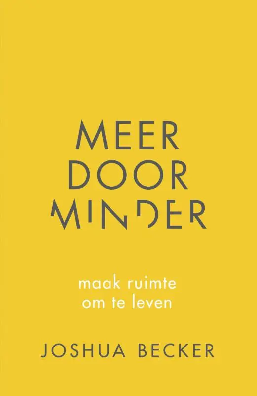 Meer door minder  POD